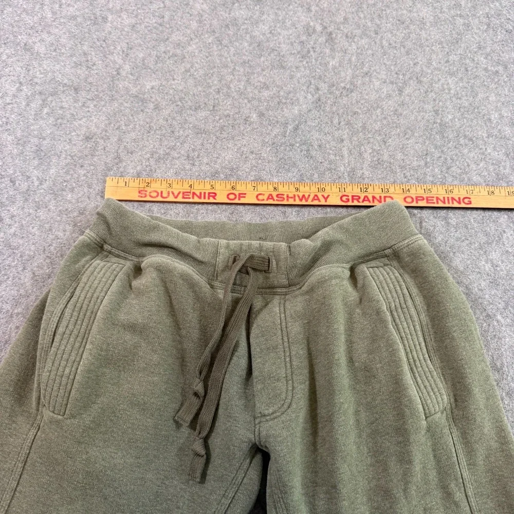 Lululemon Athletica Olive Green Straight Leg Sweatpants Men's Size Medium